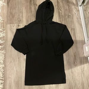 ZARA: black sweatshirt dress size M